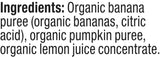 Plum Organics Stage 2 Organic Baby Food, Banana & Pumpkin, 4 Ounce Pouch (Pack of 6) Orange 6.690 x 3.330 x 8.03 - Premium Fall Baby Food from Plum Organics - Just $10.99! Shop now at Kis'like