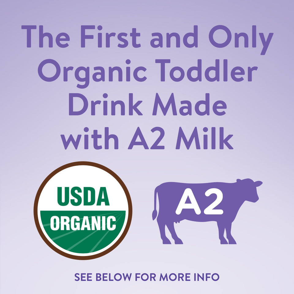 Similac Organic Toddler Drink with A2 Milk, First & Only USDA Organic Toddler Drink Made with A2 Milk, Gentle and Easy to Digest, Supports Brain and Eye Health, Powder, 1.45-lb Tub - Premium Toddler Formula from Similac - Just $23.99! Shop now at Kis'like