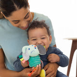 Infantino Pull & Play Jittery Pal - Elephant Teal - Premium Stroller & Car Seat Toys from Infantino - Just $9.99! Shop now at Kis'like
