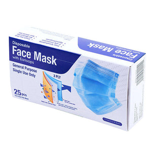 3ply Face Mask, 25ct - Premium Patient Care from Playgo - Just $7.99! Shop now at Kis'like