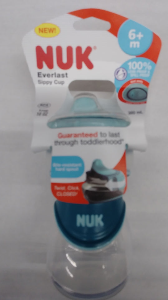Nuk Everlast Hard Spout Cup- Assorted Colors May Vary - Premium NUK Sippy Cups from NUK - Just $14.86! Shop now at Kis'like
