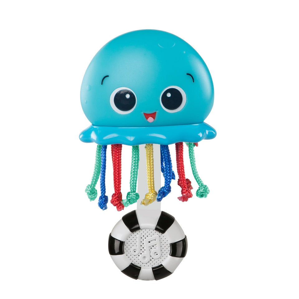 Baby Einstein Ocean Glow Sensory Shaker Musical Toy, Ages Newborn + Blue - Premium Ages 0-12 months from Baby Einstein - Just $13.99! Shop now at Kis'like