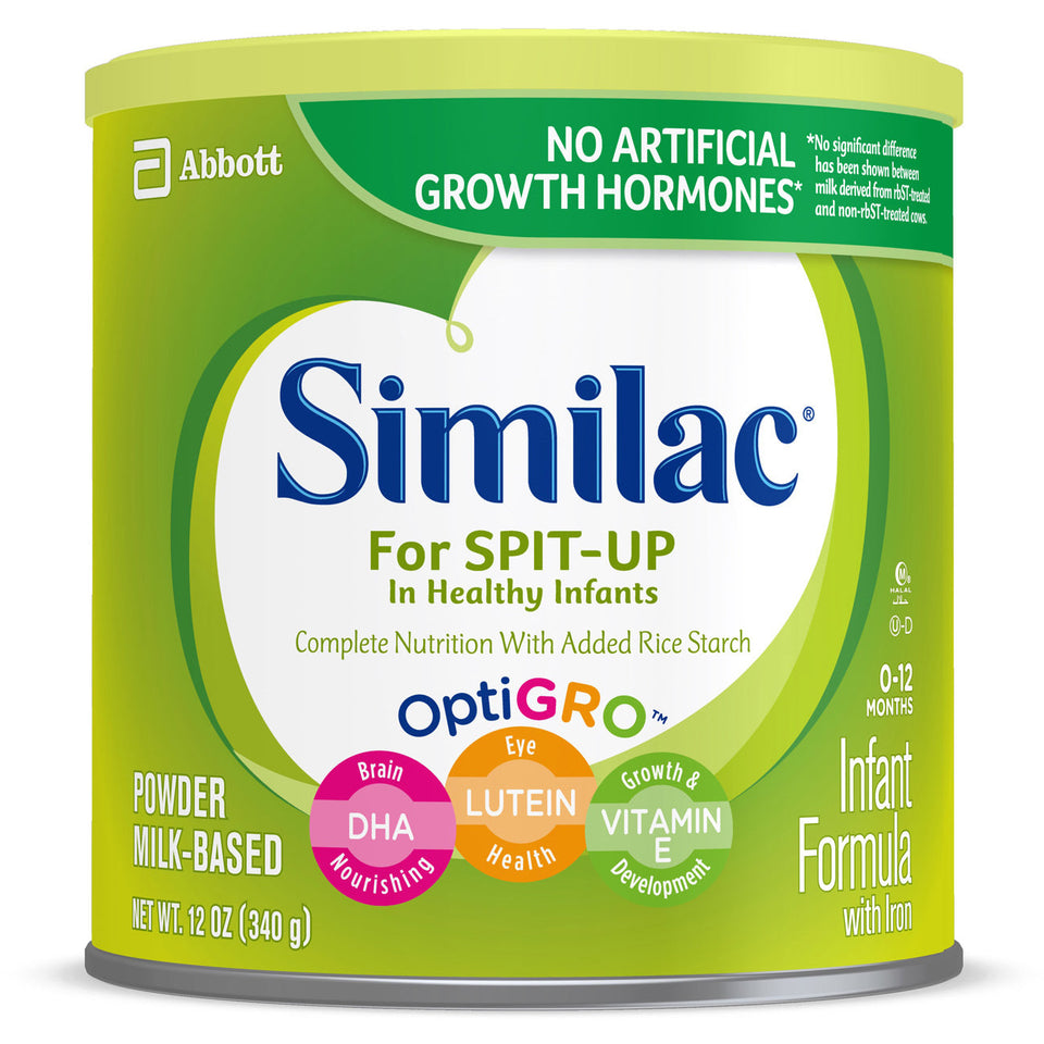 Similac For Spit-Up, 6 Count, Easy-to-Digest Infant Formula, Reduces Frequency of Spit-Up, Supports Brain & Eye Development, Non-GMO, Powder, 12-oz each @generated - Premium Similac for Sensitive Tummies Baby Formula (Sensitive, Soy, Spit-up, Total Comfort) from Similac - Just $136.99! Shop now at Kis'like