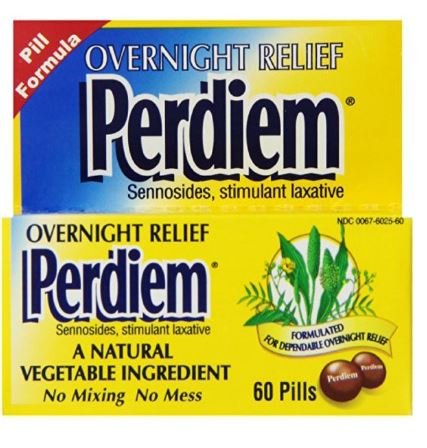 Perdiem Overnight Relief Stimulant Laxative Pills, 60 Count (Pack of 11) - Premium Laxative Pills from Perdiem - Just $51.27! Shop now at Kis'like