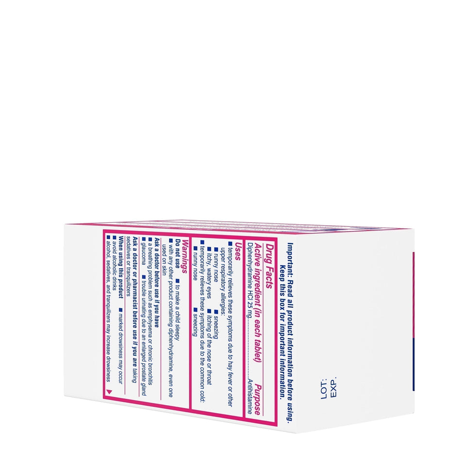 Benadryl Ultratabs Antihistamine Allergy Medicine Tablets, 100 Ct NA - Premium Allergy Must Haves from Benadryl - Just $16.99! Shop now at Kis'like