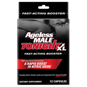 Ageless Male Tonight XL - Rapid Nitric Oxide Booster for Sexual Health, Capsules,12 CT Red - Premium Ageless Male from Ageless Male - Just $21.99! Shop now at Kis'like