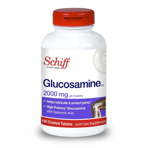 Schiff Glucosamine + Hyaluronic Acid Tablets, 2000 Mg. 150 Ct Multicolor 150 TAB - Premium Supplements from Schiff - Just $15.99! Shop now at Kis'like