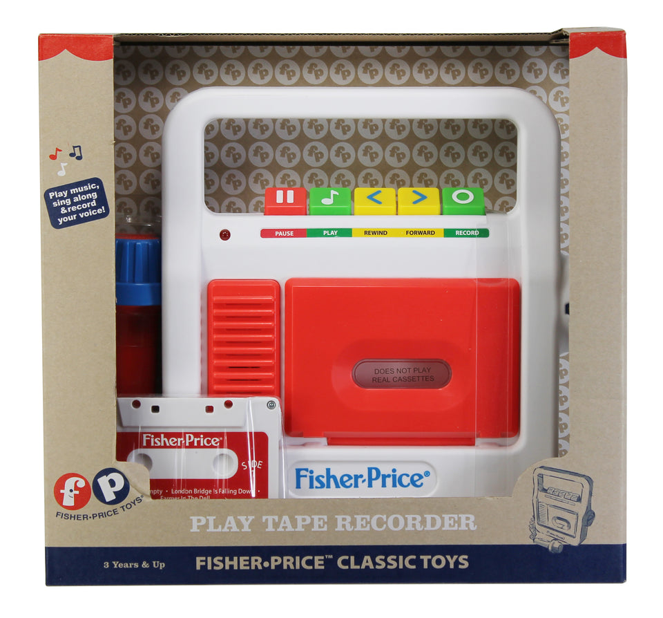 Fisher Price Classics - Play Tape Recorder Multicolor - Premium Baby Learning Toys from Fisher-Price - Just $45.16! Shop now at Kis'like