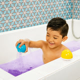 Munchkin Color Buddies Moisturizing Bath Bombs & 2 Toy Dispenser Set Bath Toy, Includes Nourishing Vitamin E and Shea Butter, Non-Toxic, Whale/Puffer Fish, 20 Pack Multicolor - Premium Bath Toys from Munchkin - Just $11.99! Shop now at Kis'like