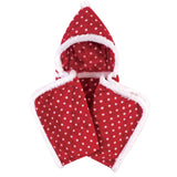 Hudson Baby Hooded Plush Blanket, Red Polka Dot One Size - Premium Baby Plush Blankets from Hudson Baby - Just $16.99! Shop now at Kis'like