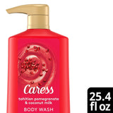 Caress Exfoliating Body Wash with Pump Tahitian Pomegranate & Coconut Milk 25.4 fl. Oz. - Premium Body Wash & Shower Gel from Caress - Just $8.99! Shop now at Kis'like