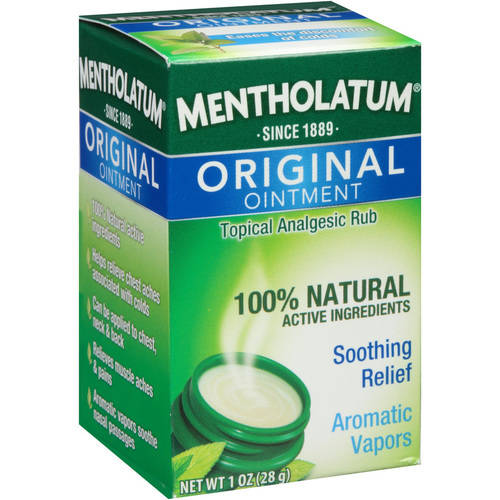 Mentholatum Original Topical Analgesic Ointment Rub, 1 Ounce Multicolor 1 oz - Premium Chest Rubs from Mentholatum - Just $4.99! Shop now at Kis'like