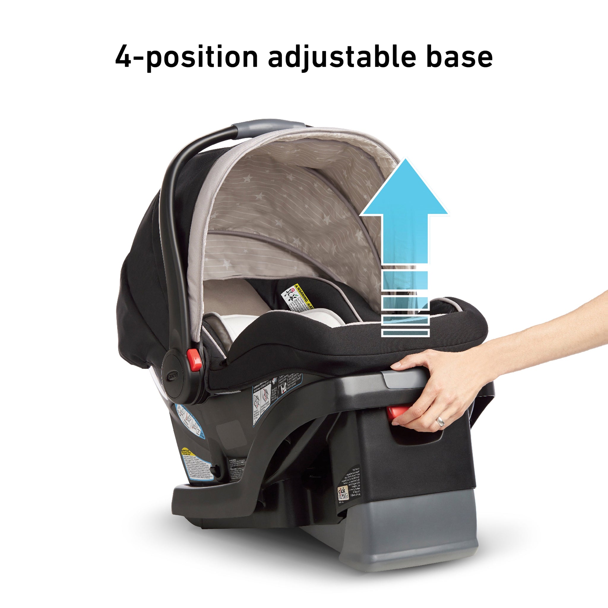 graco snugride snuglock 35 lx infant car seat stroller Graco SnugRide SnugLock 35 Infant Car Seat, Lake Green Black