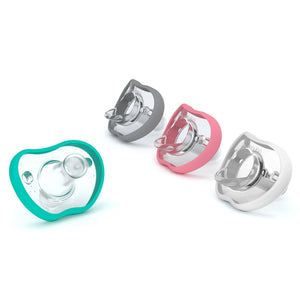 Nanobebe Baby Pacifier, 3m+ - Gray 3 Months+ - Premium Pacifiers & Teethers from Nanobebe - Just $8.99! Shop now at Kis'like