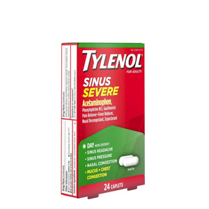 TYLENOL Sinus Severe Non-Drowsy Day Cold & Flu Relief Caplets, 24 Ct Other - Premium Headaches & Fever from TYLENOL - Just $9.99! Shop now at KisLike