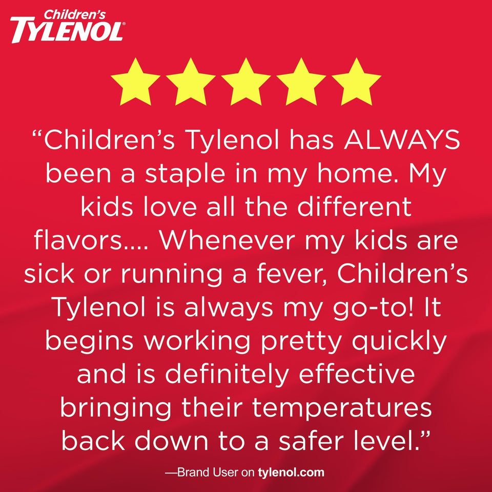 TYLENOL Children's Pain + Fever Relief Cold Medicine, Grape, 4 fl. Oz. NA - Premium Children's Headaches from TYLENOL - Just $8.99! Shop now at Kis'like