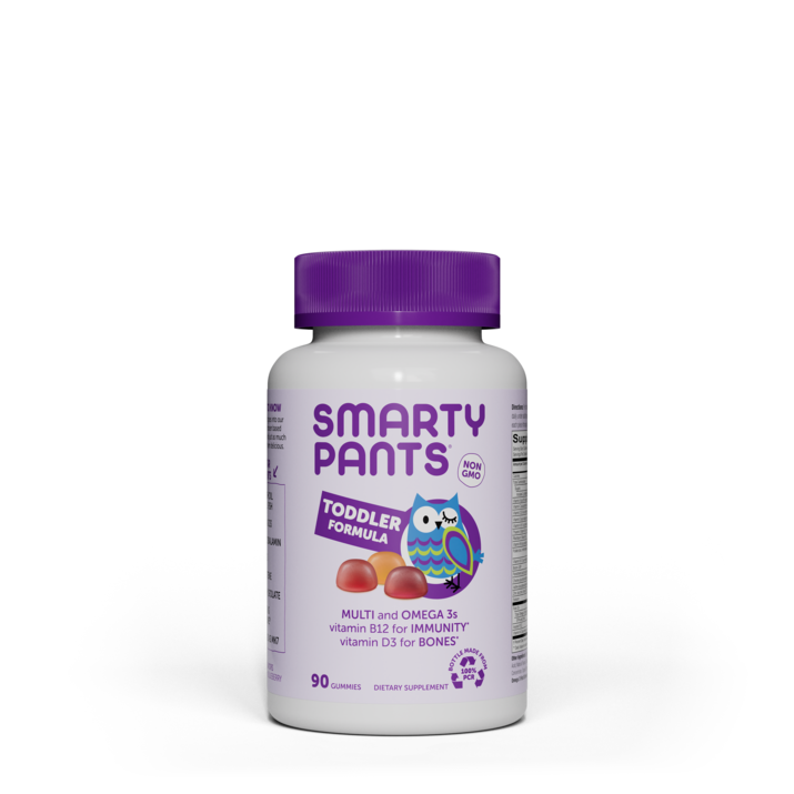 SmartyPants Toddler Formula Gummy Multivitamin, 90 Ct. - Premium SmartyPants Vitamins and Supplements from SmartyPants - Just $19.99! Shop now at Kis'like