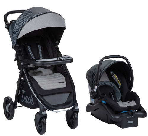 Monbebe Dash Travel System Stroller and Infant Car Seat, Pinstripe Gray Pinstripe One Size - Premium Travel Systems (3 in 1 Strollers) from Monbebe - Just $214.41! Shop now at Kis'like