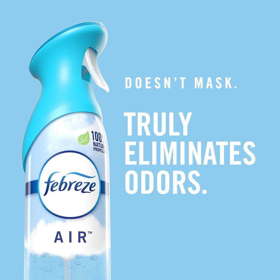 Febreze Odor-Eliminating Air Freshener, Linen and Sky, Pack of 2, 8.8 fl oz Each Other 8.8oz Each - Premium All Febreze Air Fresheners from Febreze - Just $12.69! Shop now at Kis'like