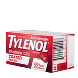 Tylenol Extra Strength Coated Tablets with Acetaminophen 500mg, 100 ct NA - Premium Acetaminophen from TYLENOL - Just $13.99! Shop now at Kis'like
