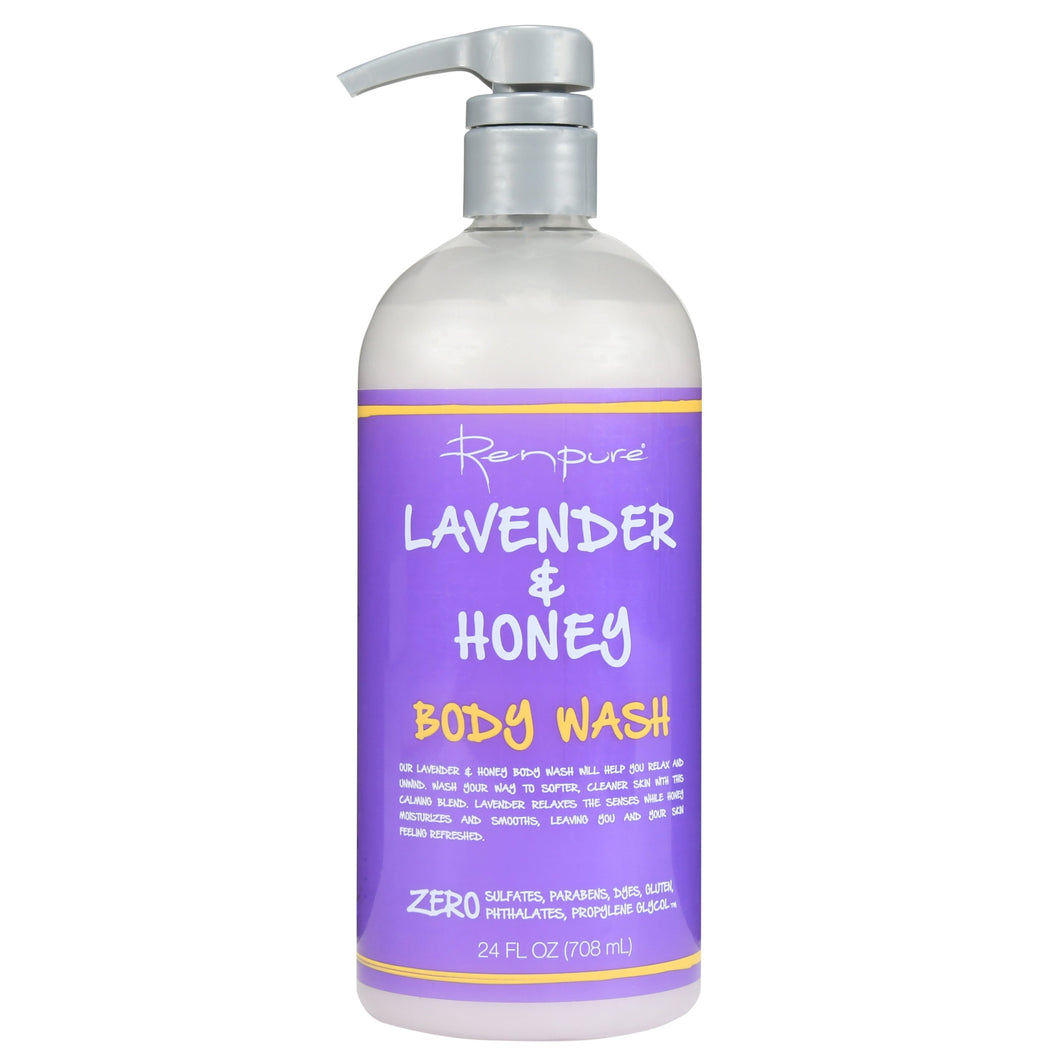 Renpure Lavender & Honey Body Wash, 24 fl oz - Premium Body Wash & Shower Gel from Renpure - Just $7.99! Shop now at Kis'like