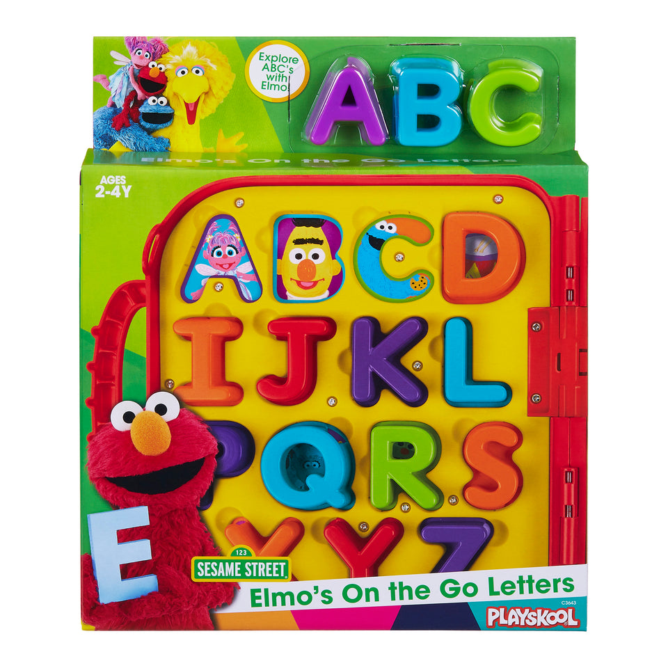 Playskool Friends Sesame Street Elmo's on the Go Letters, Includes 26 Letters Multicolor Unisex 1 - Premium Baby Learning Toys from Sesame Street - Just $28.61! Shop now at Kis'like