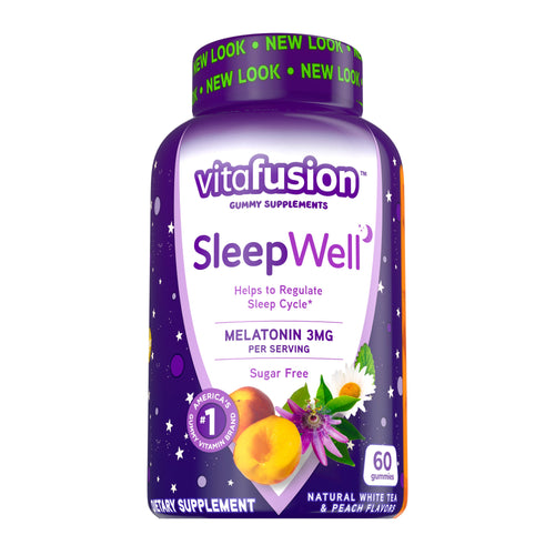 Vitafusion Sleep Well Gummy Vitamins, 60ct Multicolor 60 - Premium Sleep Health from Vitafusion - Just $10.99! Shop now at Kis'like
