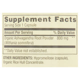 Spring Valley Ashwagandha Root Powder Vegetarian Capsules, 800 mg, 60 count 60 Vegetarian Capsul - Premium Energy Supplements from Spring Valley - Just $17.05! Shop now at Kis'like