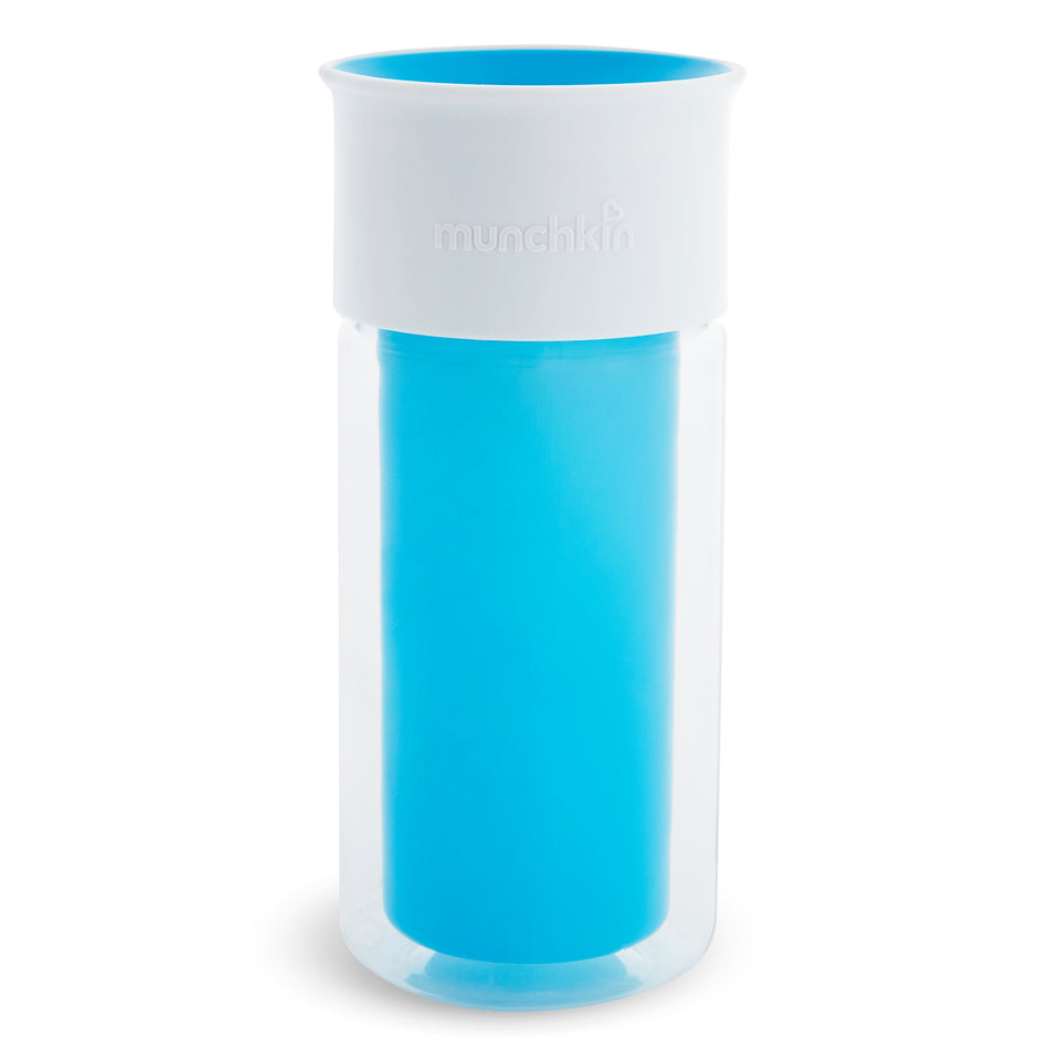 Munchkin Miracle Insulated Sticker Cup, 9 Ounce, Color May Vary Colors May Vary - Premium Sippy Cups: Spoutless from Munchkin - Just $18.38! Shop now at Kis'like