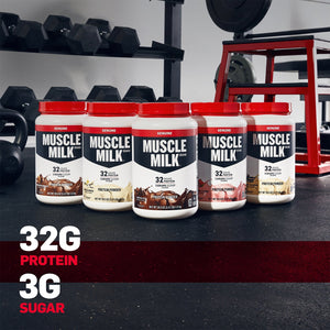 Muscle Milk Genuine Protein Powder, 32g Protein, Cookies 'N Creme, 1.93 Pound, 12 Servings Off-White - Premium Whey Protein Powder from Muscle Milk - Just $23.99! Shop now at Kis'like