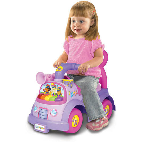 Little People Fisher Price Music Parade Ride On with Sounds - Purple Purple,Pink - Premium All Pedal & Push Ride Ons from Little People - Just $36.37! Shop now at Kis'like