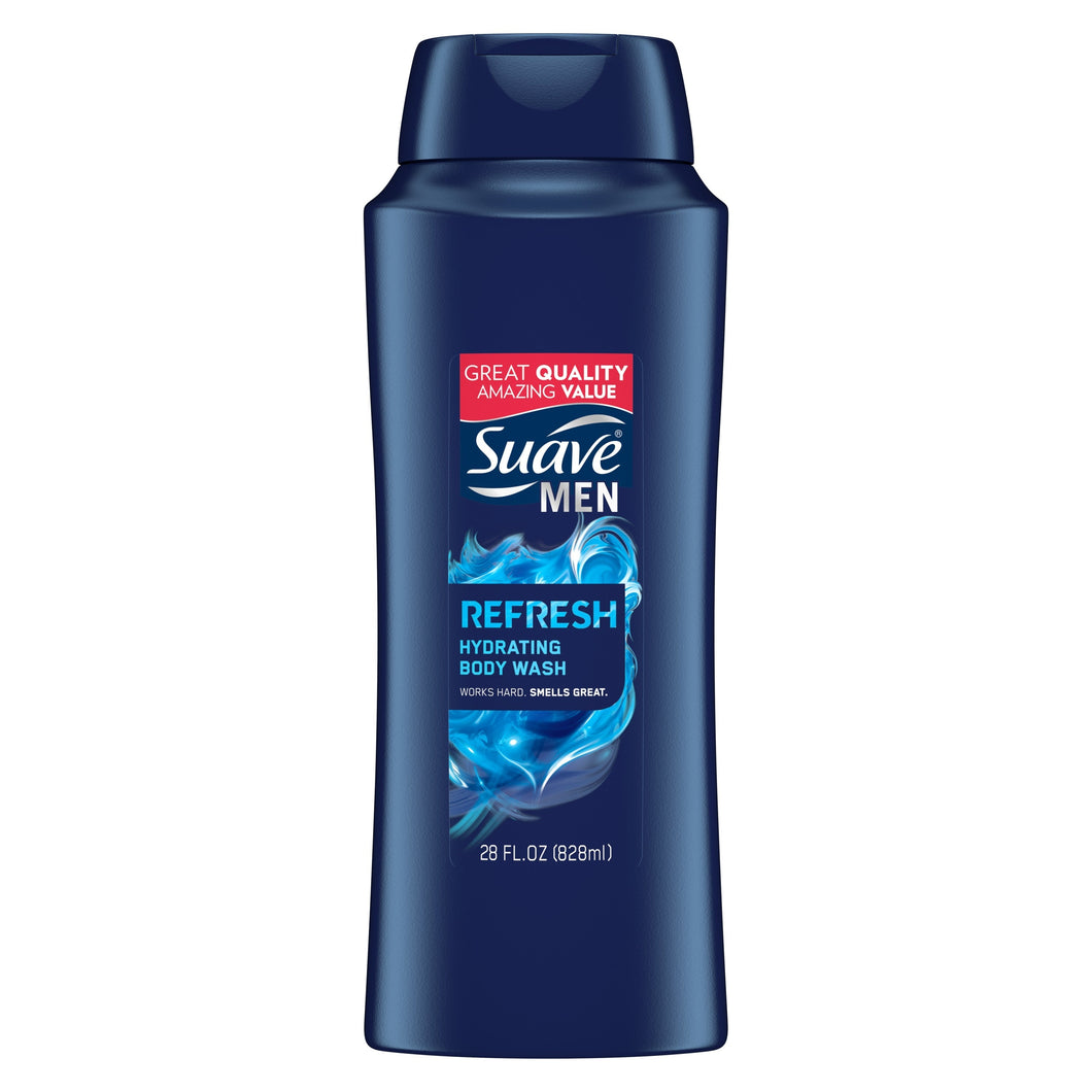 Suave Body Wash Men Refresh 28 FO - Premium Body Wash & Shower Gel from Suave - Just $8.99! Shop now at Kis'like