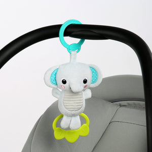 Bright Starts Tug Tunes On-the-Go Take-Along Toy - Elephant, Ages Newborn + Gray - Premium Stroller & Car Seat Toys from Bright Starts - Just $10.99! Shop now at Kis'like