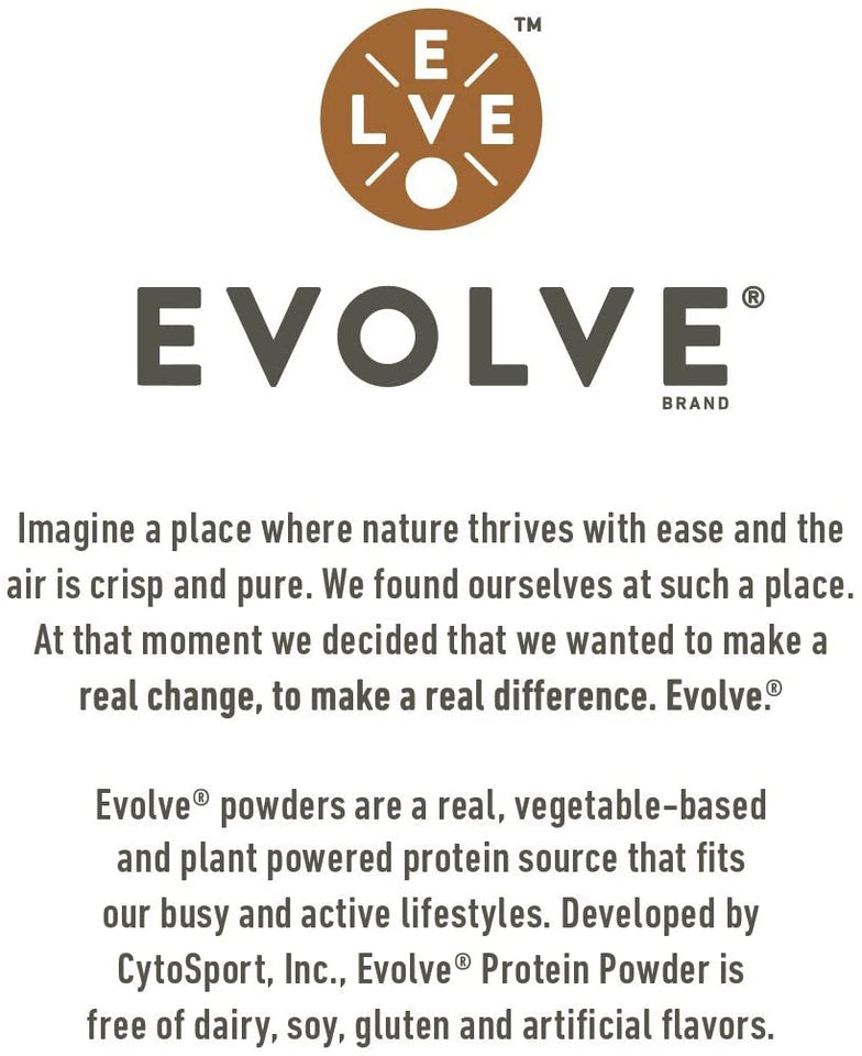 Classic Chocolate, 20g, 1 Pound 16 fl oz - Premium Protein Powder from Evolve - Just $27.99! Shop now at Kis'like