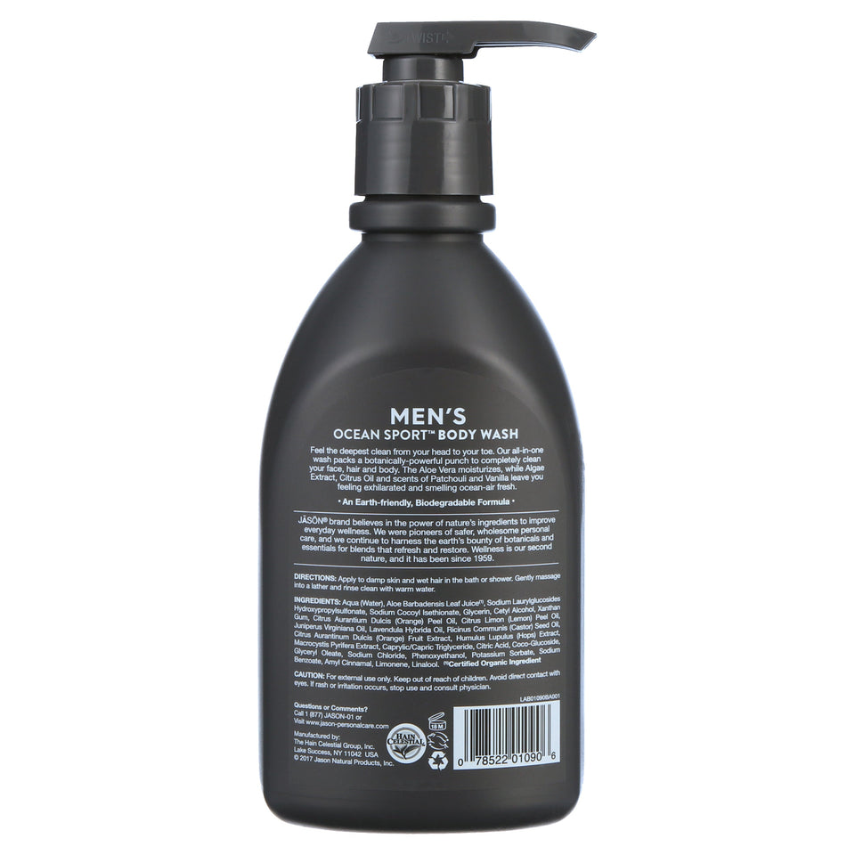 JASON Men's Ocean Sport All-In-One Body Wash, 30 fl. oz. Multicolor 1.875 Ounce - Premium Body Wash & Shower Gel from Jason - Just $17.93! Shop now at Kis'like