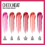 Maybelline Cheek Heat Gel-Cream Blush, Face Makeup, Rose flush, 0.27 fl oz Other - Premium Makeup from Maybelline - Just $7.99! Shop now at Kis'like