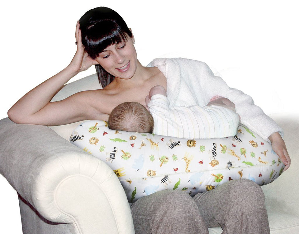 Jolly Jumper Baby Sitter Slip Cover Multicolor - Premium Nursing Pillow Covers from Jolly Jumper - Just $17.99! Shop now at Kis'like