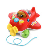 VTech Pull and Pop Airplane With Learning Phrases and Popping Beads Multicolor - Premium Push, Pull, and Walker Toys from VTech - Just $23.75! Shop now at Kis'like