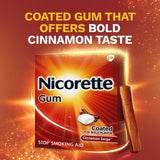 Nicorette Nicotine Gum to Stop Smoking, Cinnamon Surge Flavor, 2 Mg, 160 Count Coated for bold flavor 2Mg - Premium Nicorette from Nicorette - Just $73.99! Shop now at Kis'like